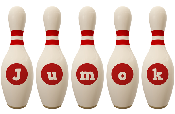 Jumok bowling-pin logo
