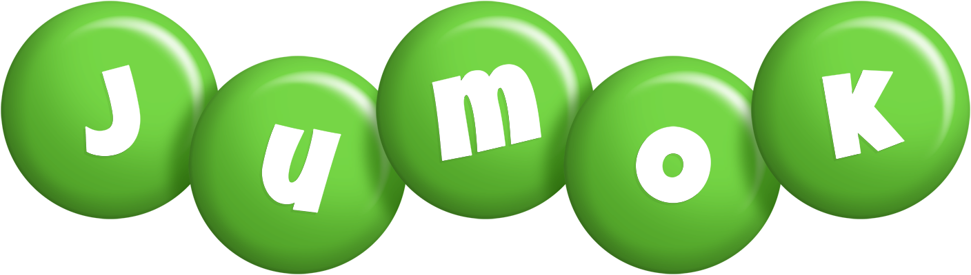 Jumok candy-green logo