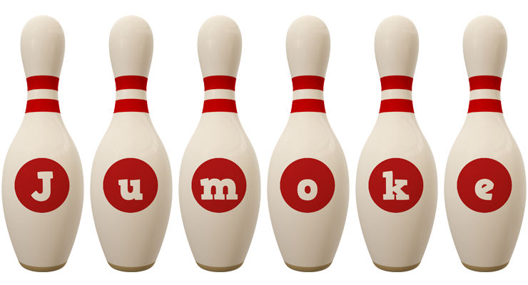 Jumoke bowling-pin logo