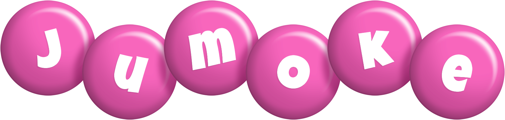 Jumoke candy-pink logo