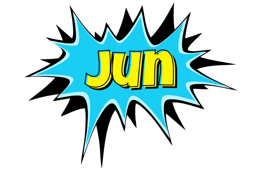 Jun amazing logo