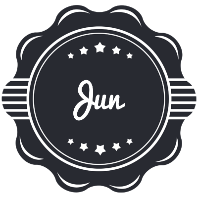 Jun badge logo
