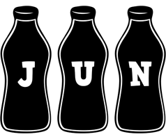 Jun bottle logo