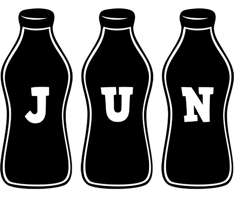 Jun bottle logo