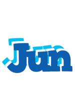 Jun business logo