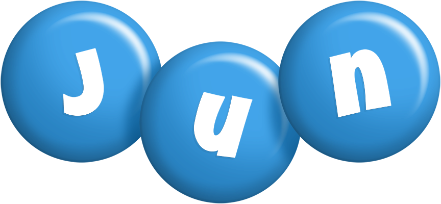 Jun candy-blue logo