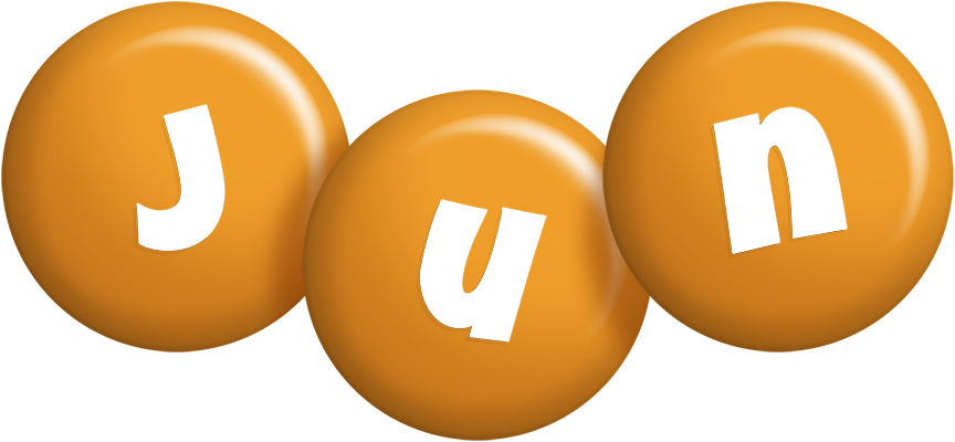 Jun candy-orange logo