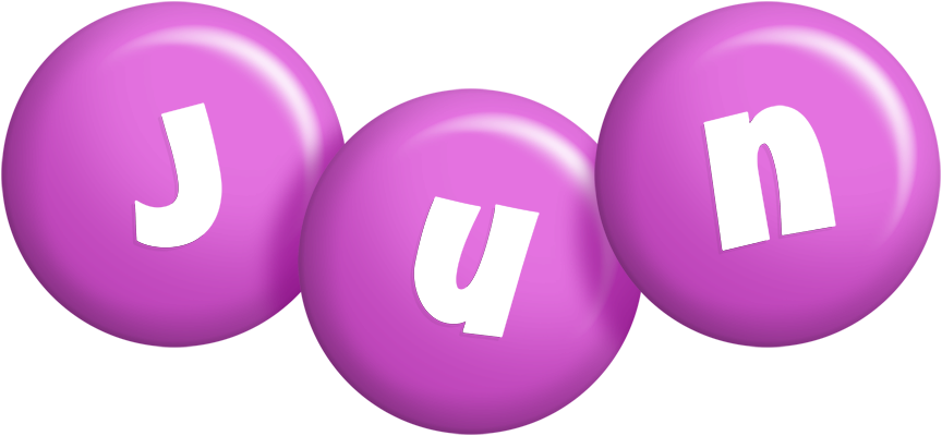 Jun candy-purple logo