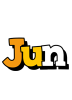 Jun cartoon logo