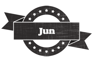 Jun grunge logo