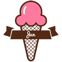 Jun premium logo