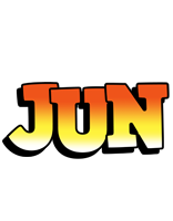 Jun sunset logo