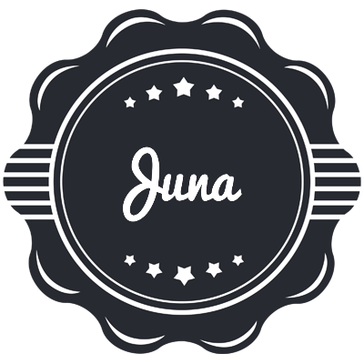 Juna badge logo
