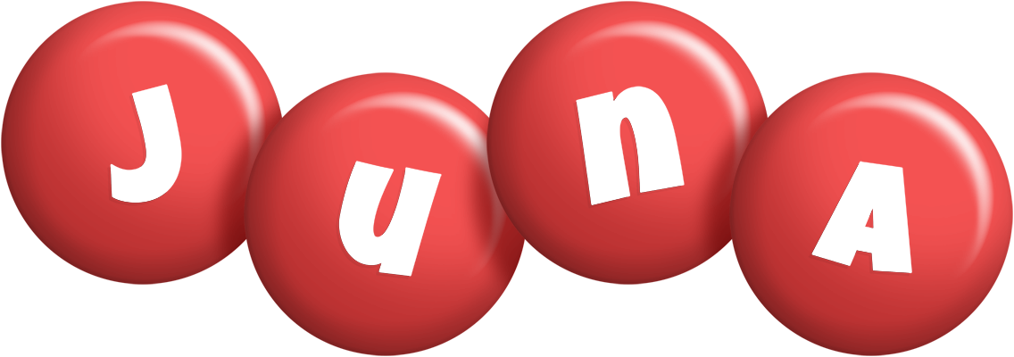 Juna candy-red logo