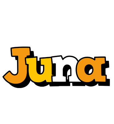 Juna cartoon logo