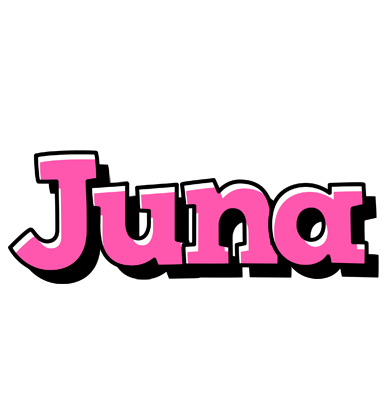 Juna girlish logo