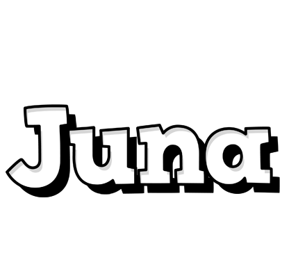 Juna snowing logo