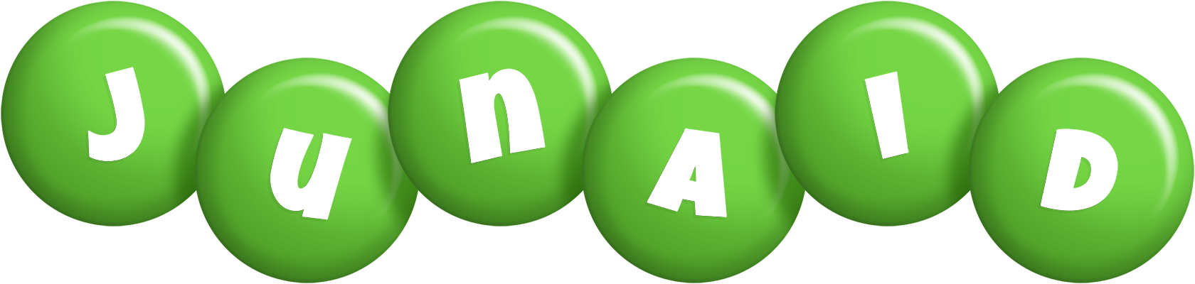 Junaid candy-green logo