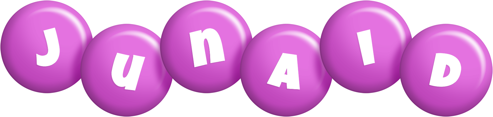 Junaid candy-purple logo