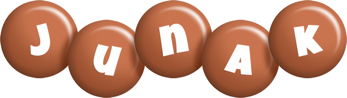 Junak candy-brown logo