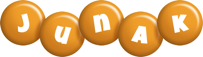 Junak candy-orange logo