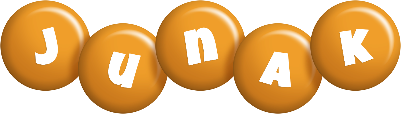 Junak candy-orange logo