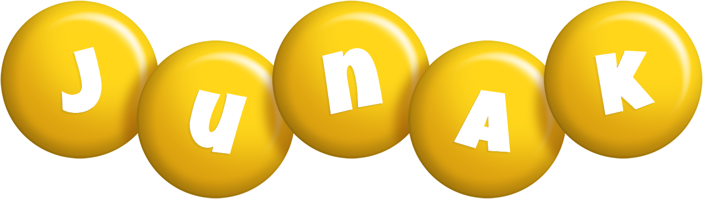 Junak candy-yellow logo