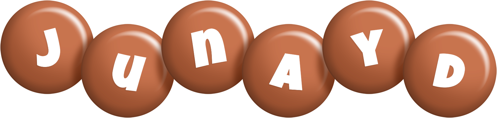 Junayd candy-brown logo