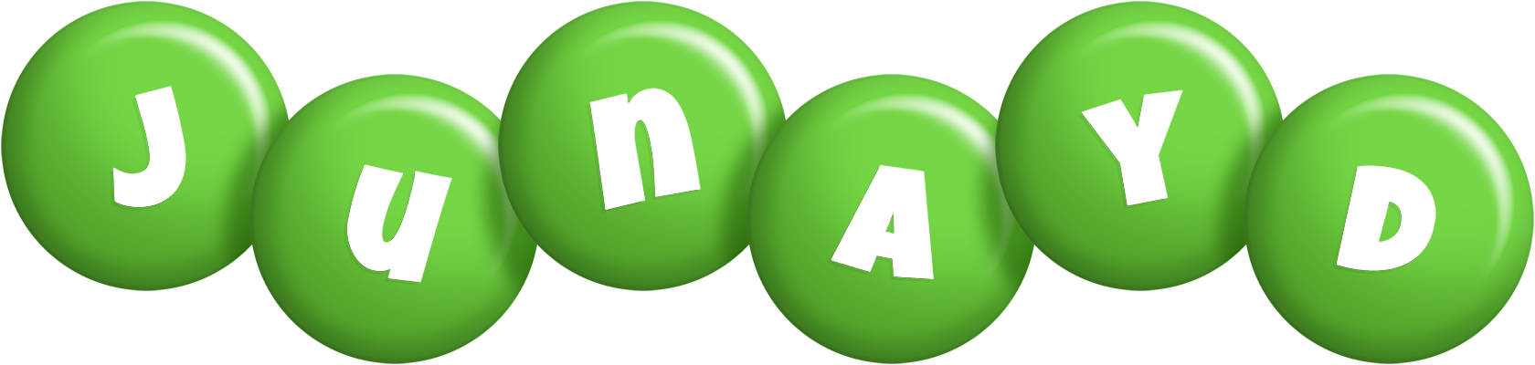 Junayd candy-green logo