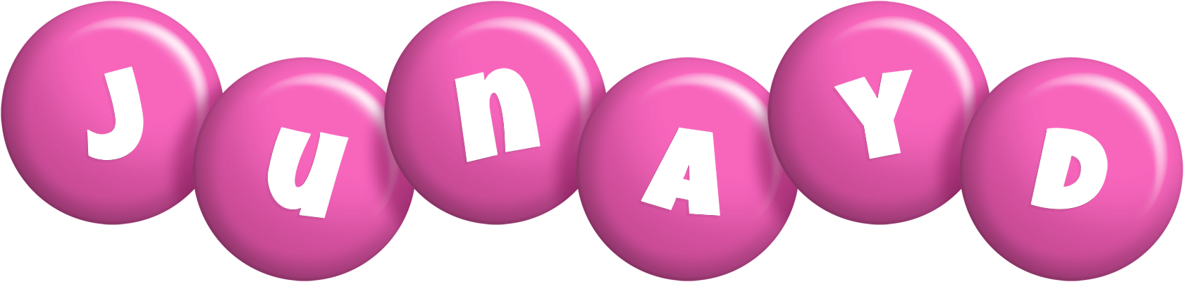 Junayd candy-pink logo