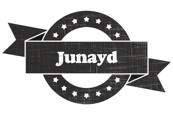 Junayd grunge logo