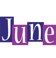 June autumn logo