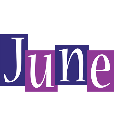 June autumn logo