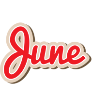 June chocolate logo