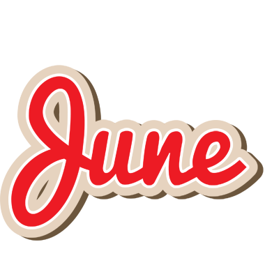 June chocolate logo