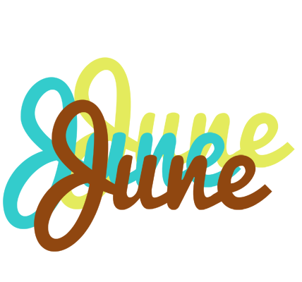 June cupcake logo