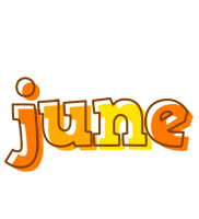 June desert logo