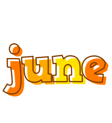June desert logo
