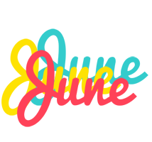 June disco logo