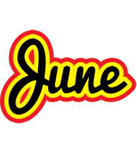 June flaming logo