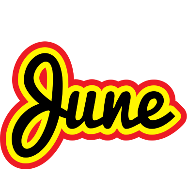 June flaming logo