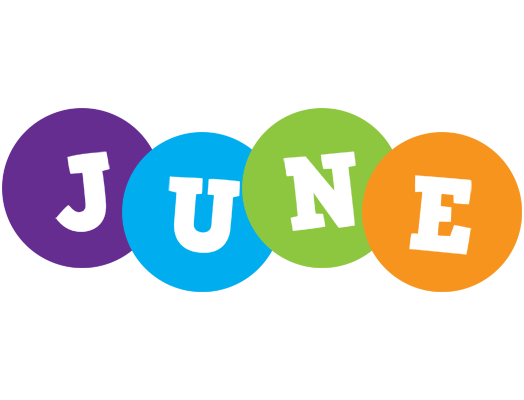 June happy logo