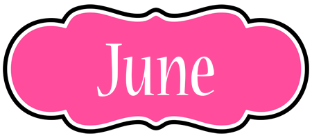 June invitation logo