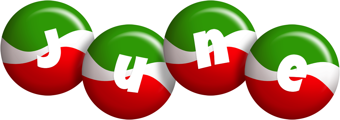 June italy logo