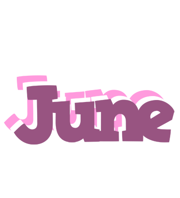 June relaxing logo