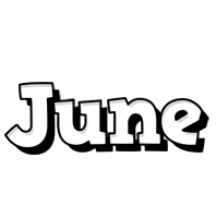 June snowing logo