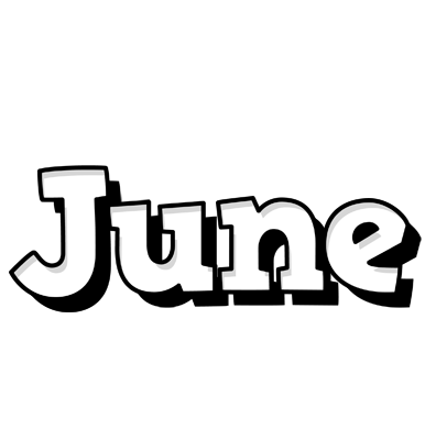 June snowing logo