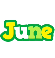 June soccer logo