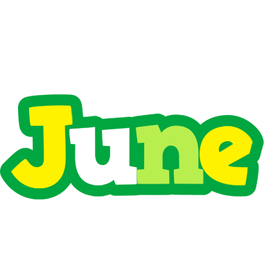 June soccer logo