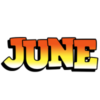 June sunset logo